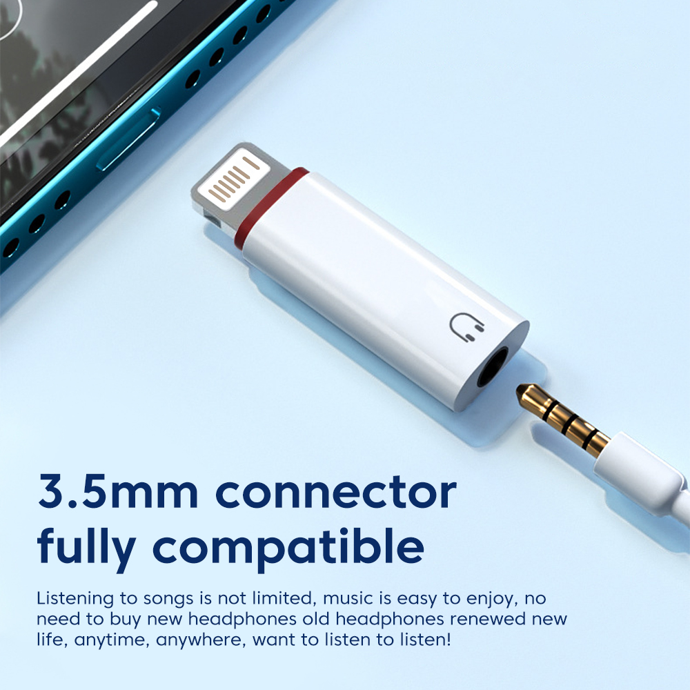 Crouch Lightning To 3.5 MM Jack Aux Audio Adapter For iphone ipad Samsung Xiaomi Jack To USB C DAC Adapter Type C To Jack 3.5 MM. 