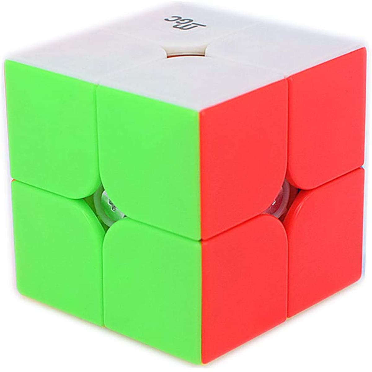Magnetic 2x2 Speed Cube Stickerless 2x2x2 Puzzle Cubes