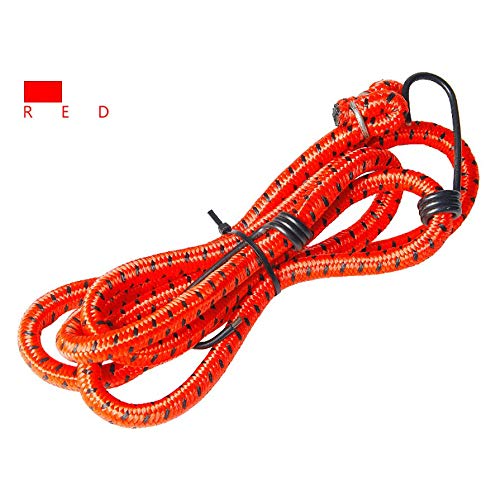 MTB Bike Luggage Elastic Band Rubber Cargo Straps Rope with Plastic hooks. 