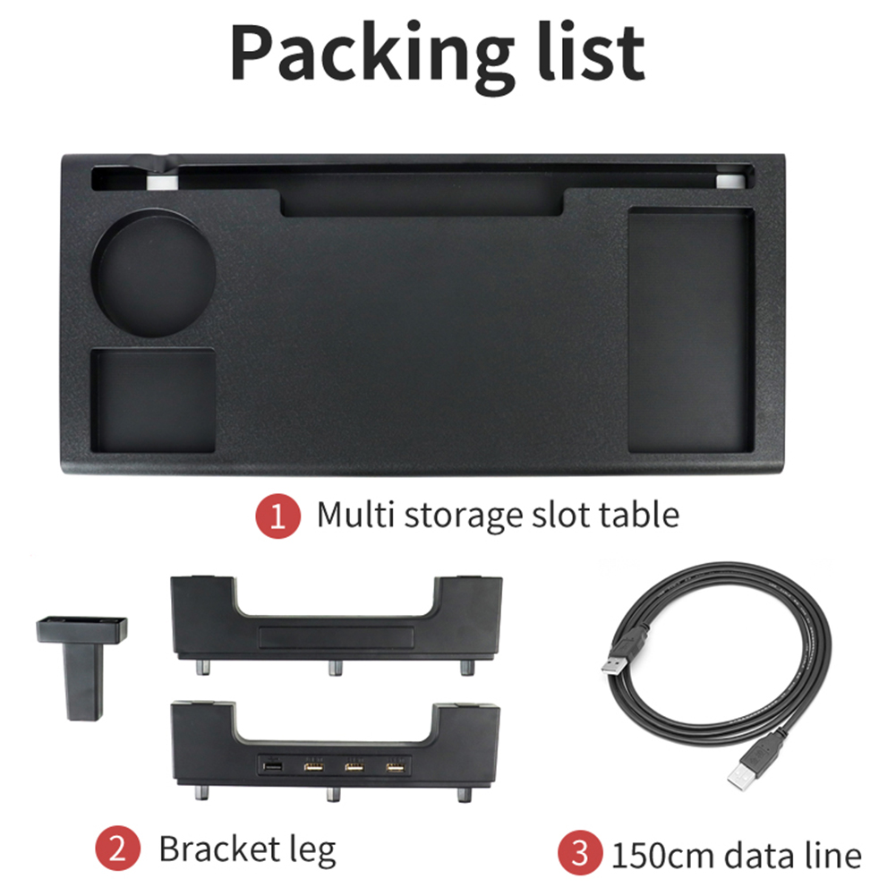 Monitor Stand Riser Computer Stand Desk Organizer With Usb Hub Extender Heightened Shelf For For Laptop Pc Printer. 