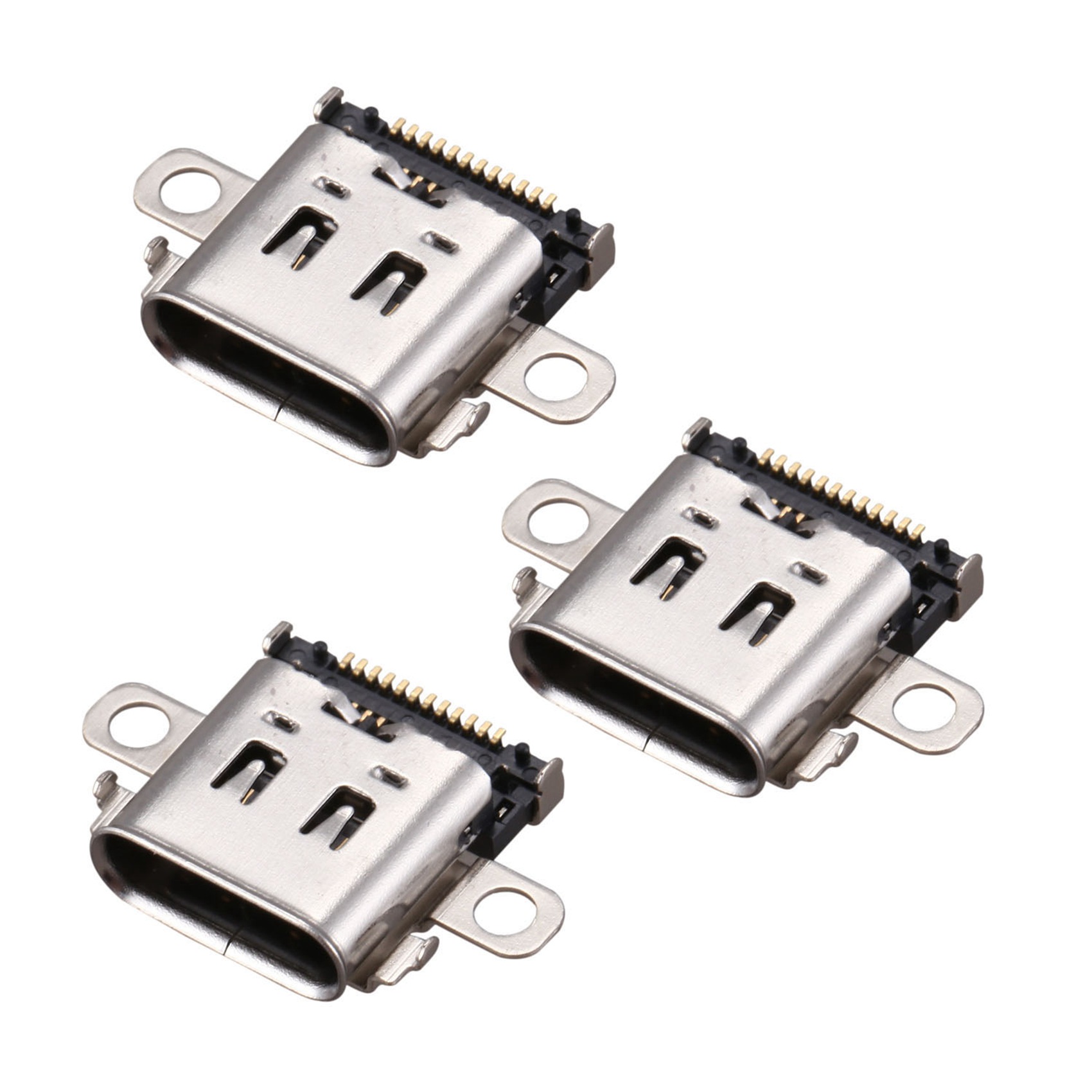 3X USB Type-C Charging Port Charger Socket Connector Repair Switch