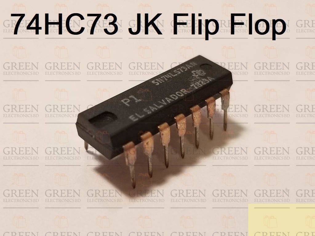 2Pcs 7473 SN74HC73N 74HC73 74LS73 Flip Flop Dual In Line Package DIP 14 Pin IC. 
