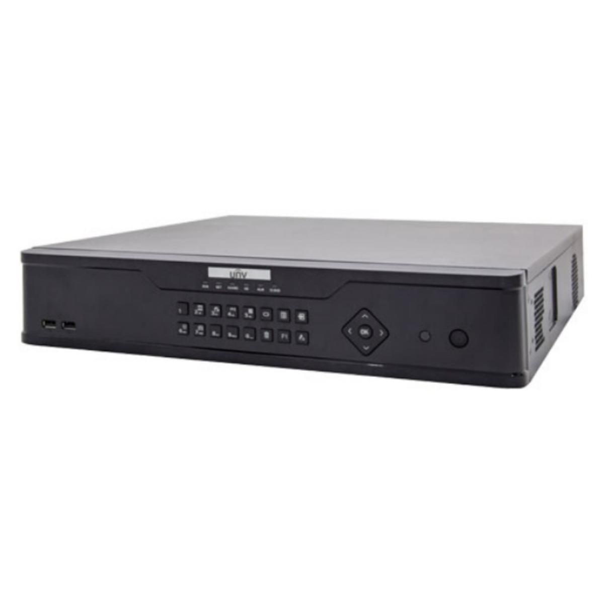 Uniview NVR308-64E-B 64 Channel 12MP Ultra 265 Network Video Recorder