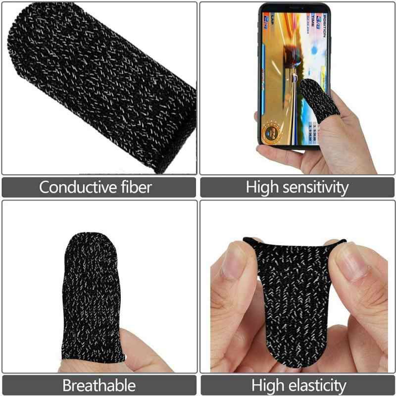 Mocho 10pcs（5 Pairs ）Wasp Feelers Game Finger Anti-Sweat Thumb Cover Professional Touch Screen Finger Sleeve for PUBG Mobile Gaming By Mocho-09118. 