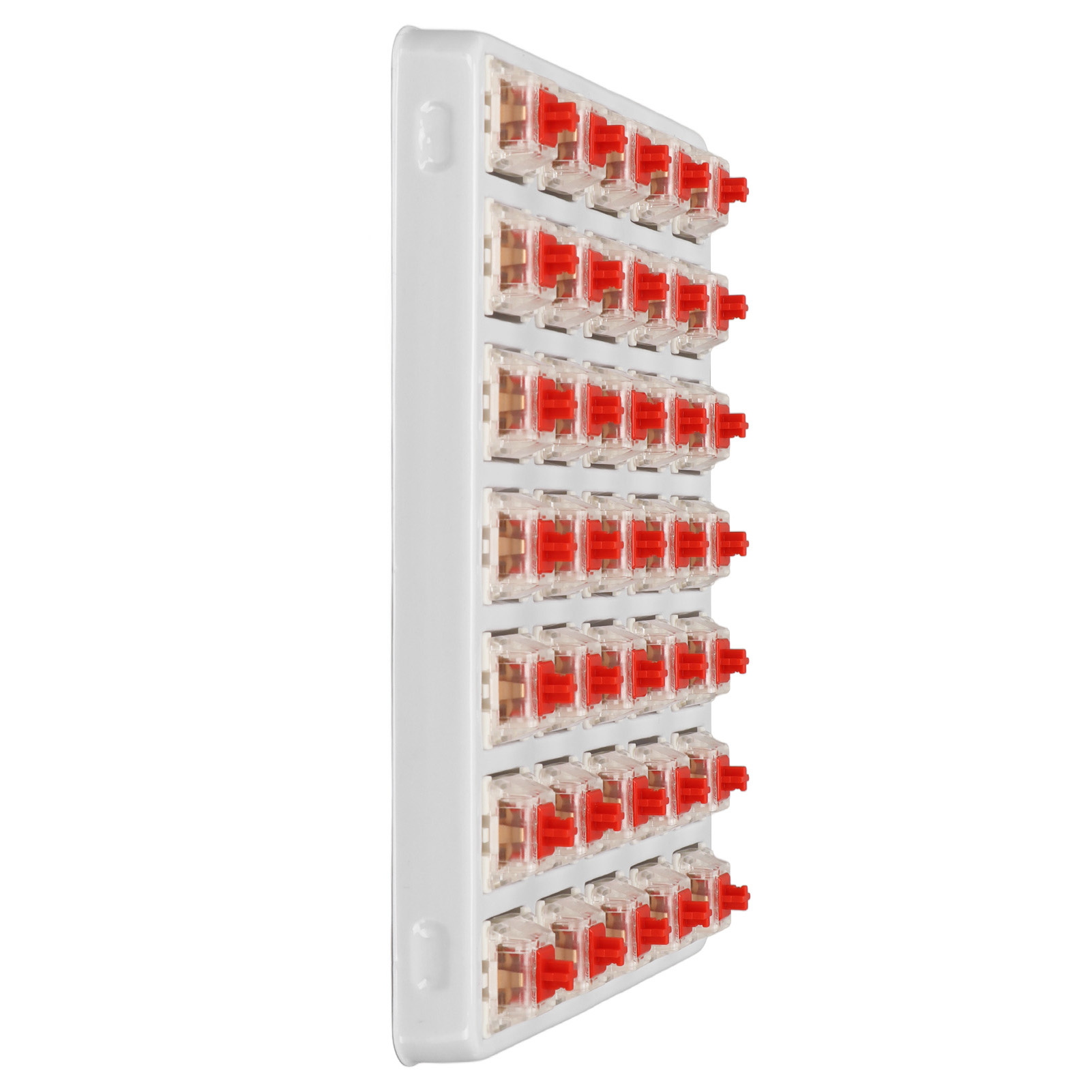 Mechanical Keyboard Switch, 35 Pieces Plastic Red Switch for Mechanical Keyboards. 