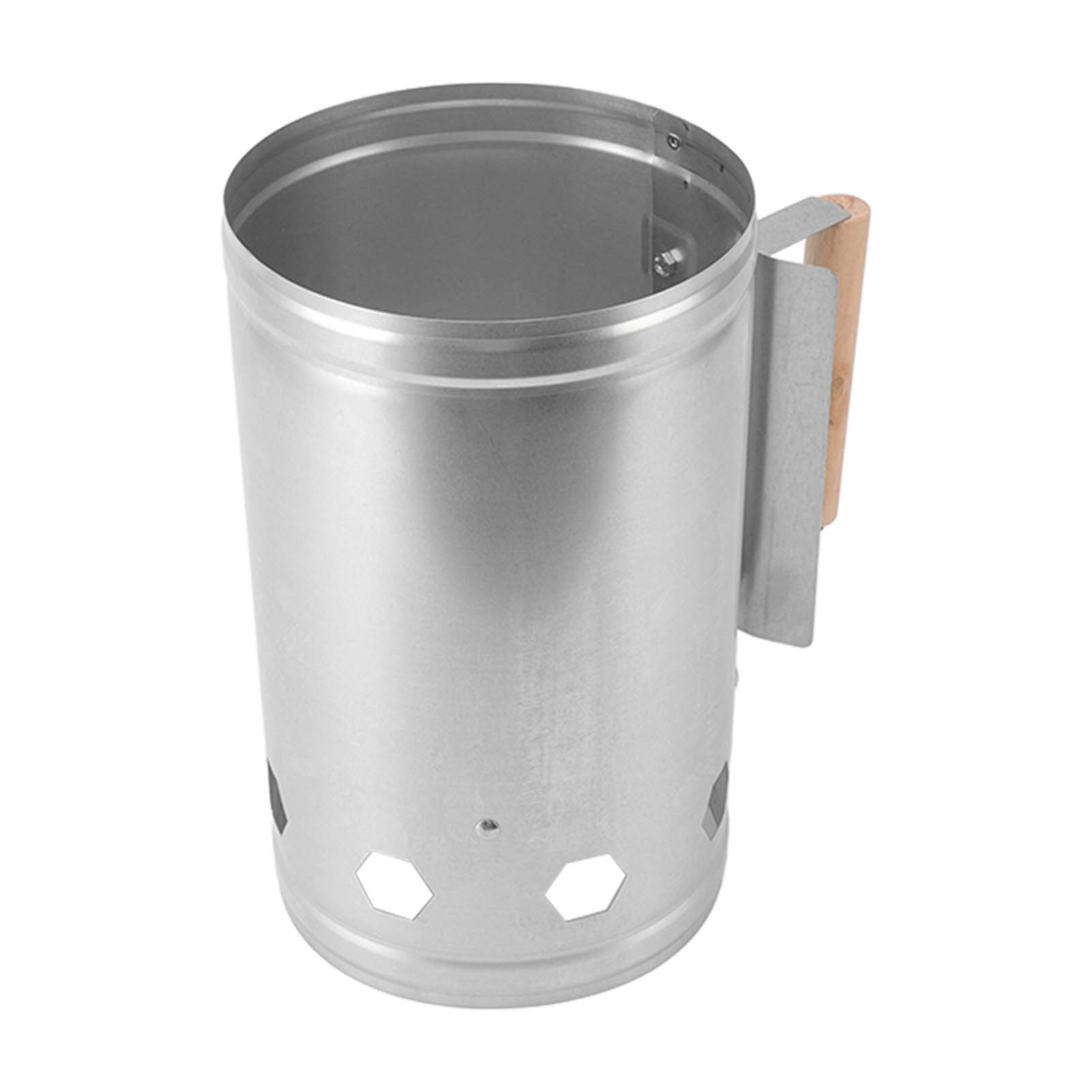 Barbecue Chimney Starter Professional Grill Chimney Starter Round with Quick Release Trigger for BBQ for Picnic