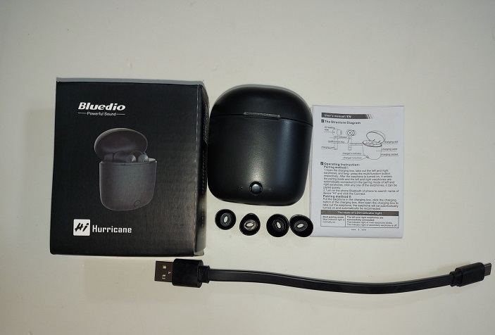 Bluedio Hi Hurricane Wireless Bluetooth Earbuds. 