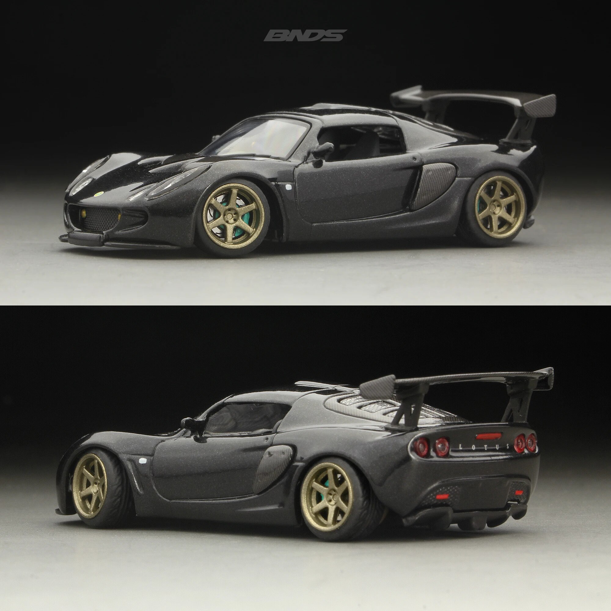 【Yurui】New BND 1/64 Wheel With Tire AB Aembly Rim Modified Part for Model Car tyle Detail-up et New Clearance. 