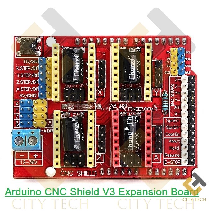 Arduino CNC Shield V3 Expansion Board For 3D Printer. 