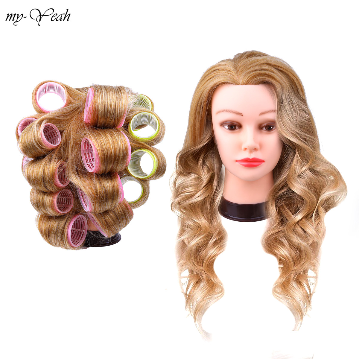 6Pcs/Set Hair Roller Multiple Size Natural Curls Bang Curlers Self-adhesive Roller Fluffy Hair Home Use DIY Styling Tools. 