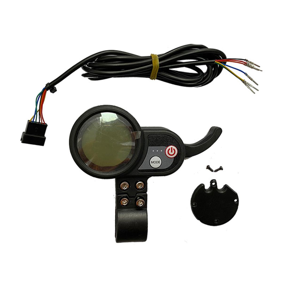 Electric Scooter LCD Screen with Accelerator Use for 10Inch Electric Scooters Display