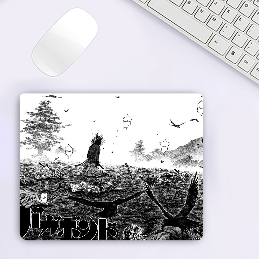 Comic Vagabond Miyamoto Musashi S Mousepad Office Large Mouse PC Small Computer Game Keyboard Rubber Anti-slip Mice Mat. 