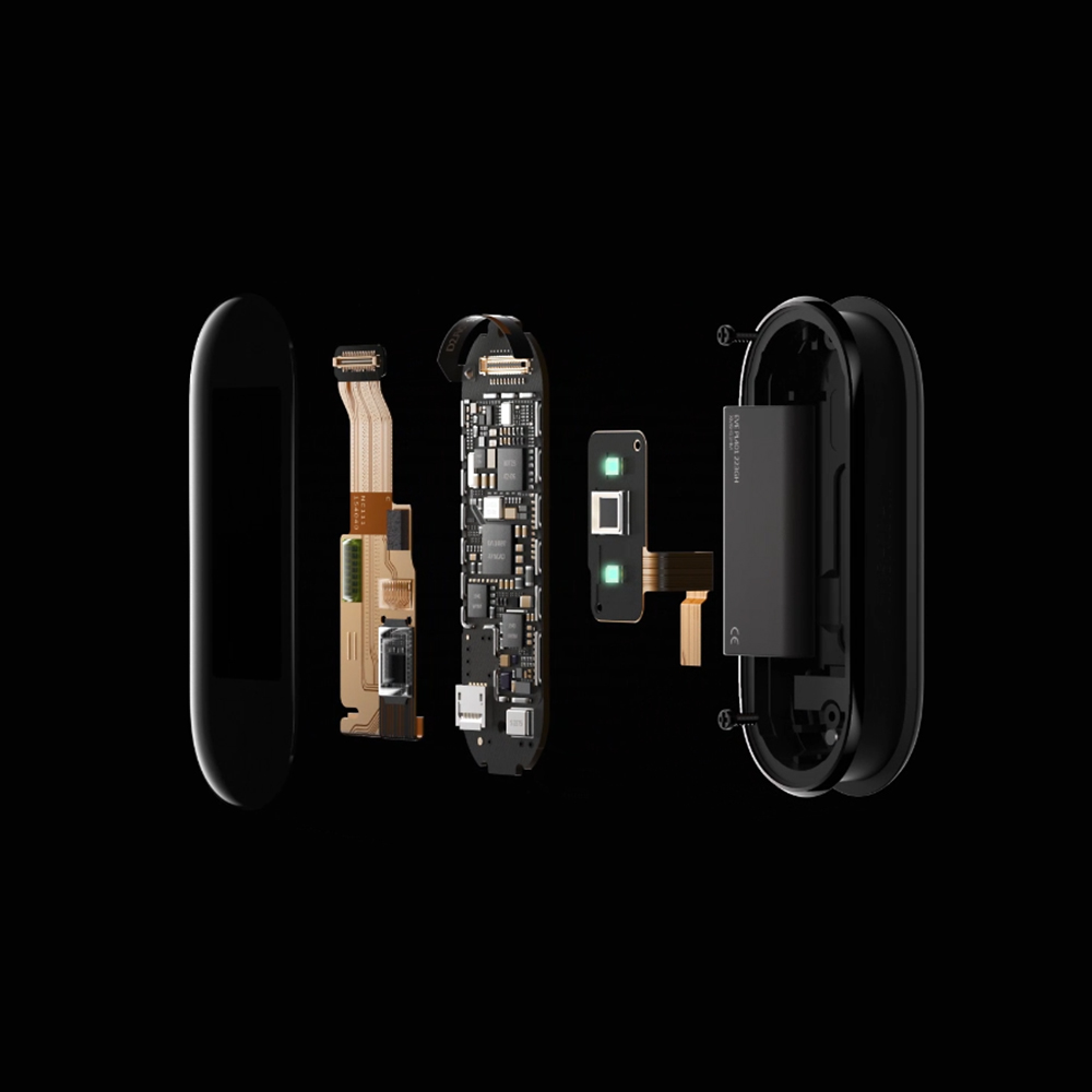 Mi Band 5 Mi Sports Band Bluetooth 5.0 Dynamic Color Display Large Screen Waterproof 24 Hours Sleep Monitoring Standard. 