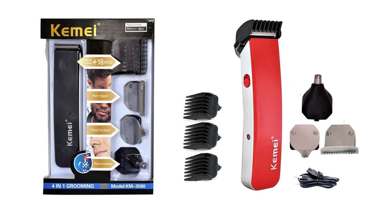 kemei 4 in 1 trimmer