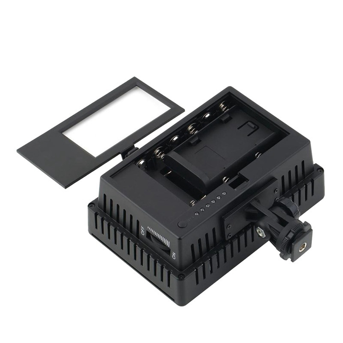 LD-160 LED Fill Light Portable 160 LED Lamps 5600K 16 Level Dimming Photography Lamp for Camera. 