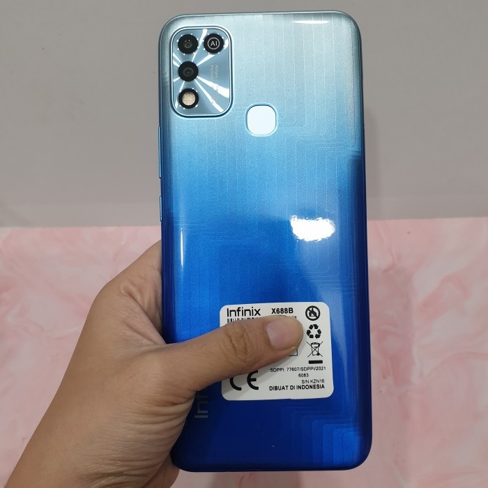 Infinix Hot 11 Play - (Plastic) Back Shell / Back Panel / Battery Cover / Back Door / Back Replacement Part. 