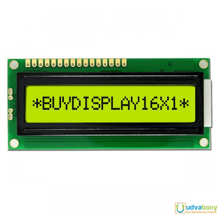 LCD1601 LCD Display Monitor 1601 16×01 5V Character Blue Backlight Screen LCD 1601 IIC I2C For Arduino LCD Display Electrical Circuitry & Parts. 