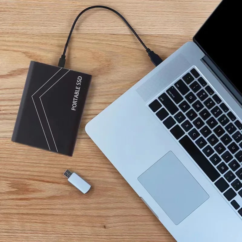 2024 New Portable SSD 1TB External Solid State Drive 4TB High capacity Hard Disk M.2 Portable storage USB 3.1 Hard Drives. 