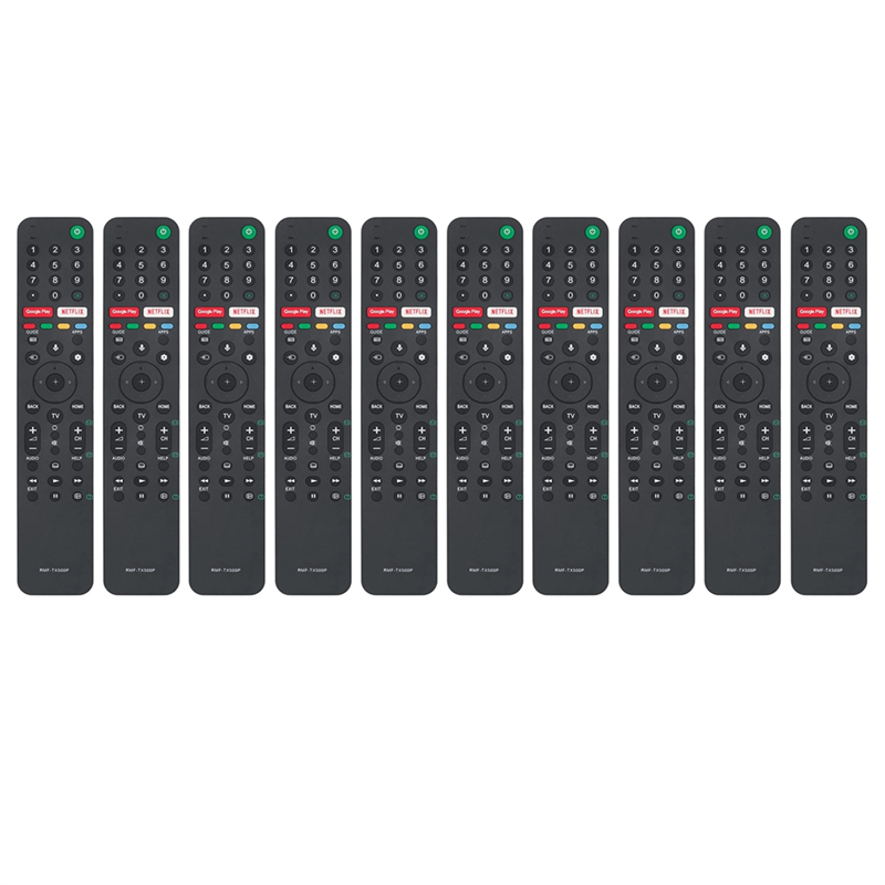 10X TV Remote Control Without Voice Play Use RMF-TX500P RMF-TX520U -43X8000H -49X8000H