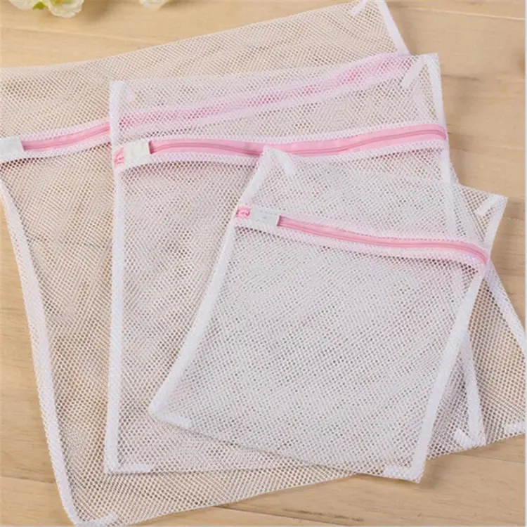 Mesh Laundry Bag Polyester Laundry Wash Bags Coarse Net