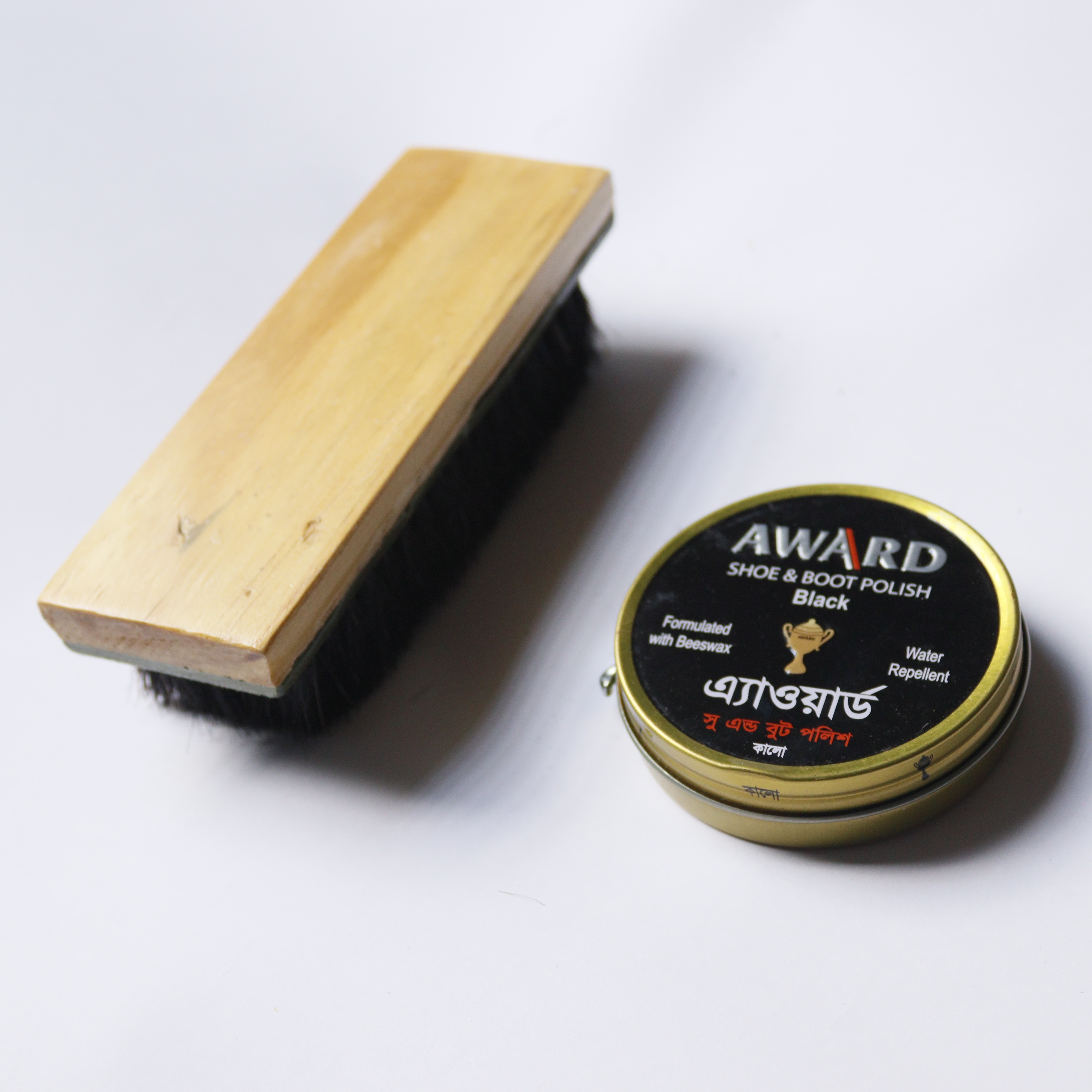 BOOT Shoe Polish+ Cow hair Brush for Shoes Cleaning- Trendy and Stylish, Simple To Use And Maintain, Very Premium Product. 