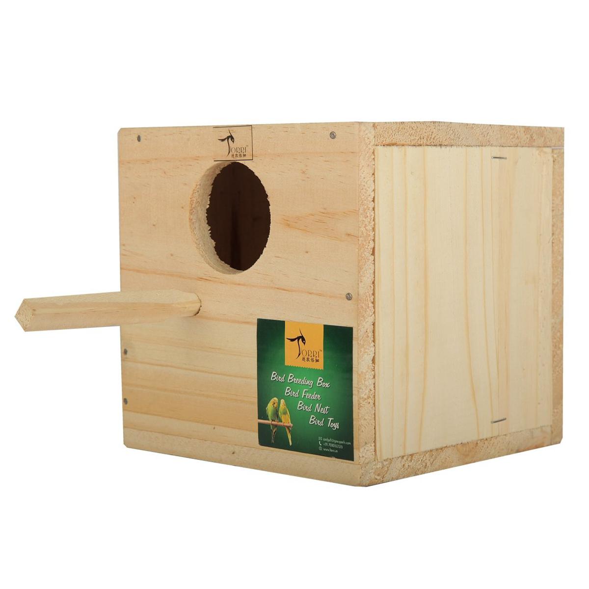Budgerigar/ Java Bird Breeding Box Square Shape