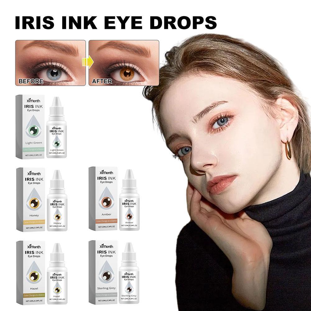 Color Changing Eye Drops for Long Lasting Lighten and Brighten Your Eye Color 10ml/Bottle Safe Mild and Non Irritating