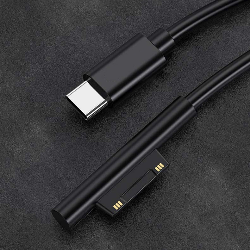 Fast Charging USB C Power Supply for Microsoft Surface Pro 3 4 5 6 Charger Cable. 