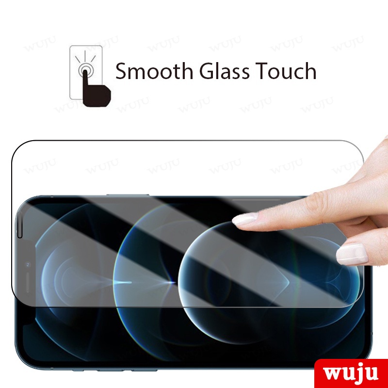 WUJU[4 in 1]Front Tempered Glass and Back Camera Lens Screen Protector Film for iPhone 11 12 13 Pro Max mini XS Max XR X 6 6S 8 7 Plus SE Camera Lens Protector Tempered Glass. 