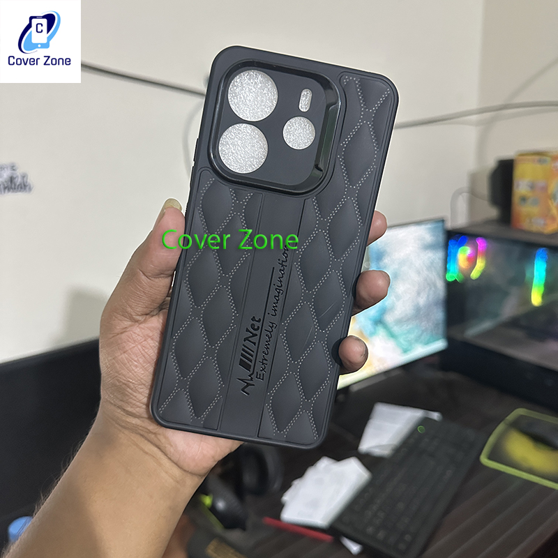 Xiaomi Redmi Note 14 4G Back Cover Spigen Style NeT Core Armor Case For Redmi Note 14 Phone Case. 