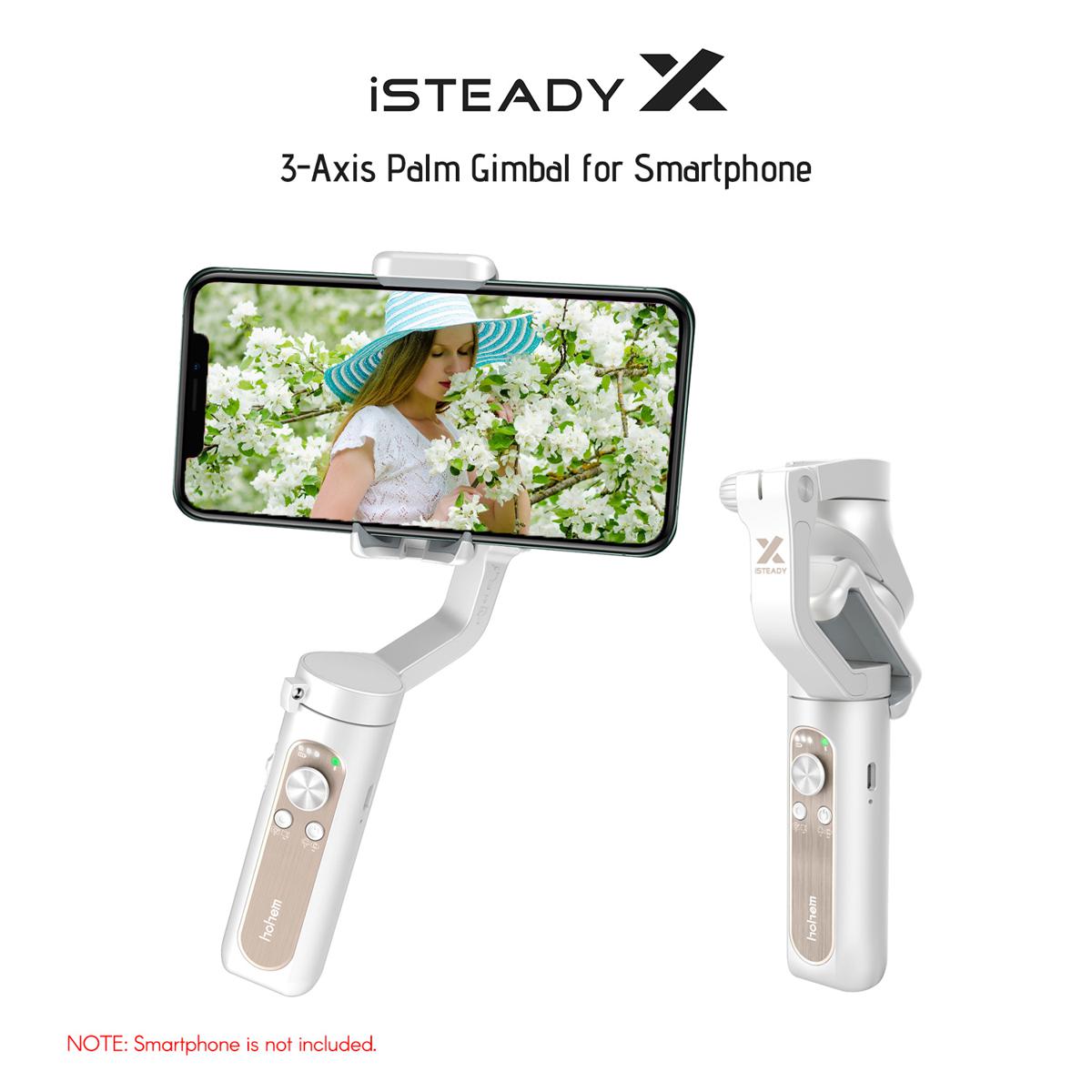 Hohem iSteady X Ultralight 3-Axis Palm Gimbal Handheld Stabilizer