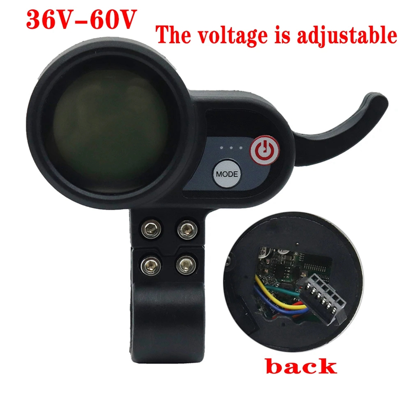 60V 25A Brushless Controller Dual Motor+36V-60V LCD Display Dashboard for Electric Scooter E Bike Component. 