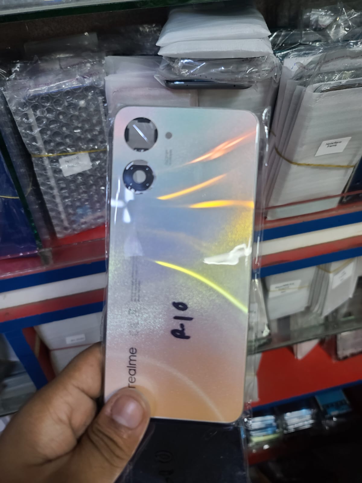 Backshell for Oppo Realme 10 Replacement Back Battery Cover For  Oppo Realme 10 battery backshell price in bd. 