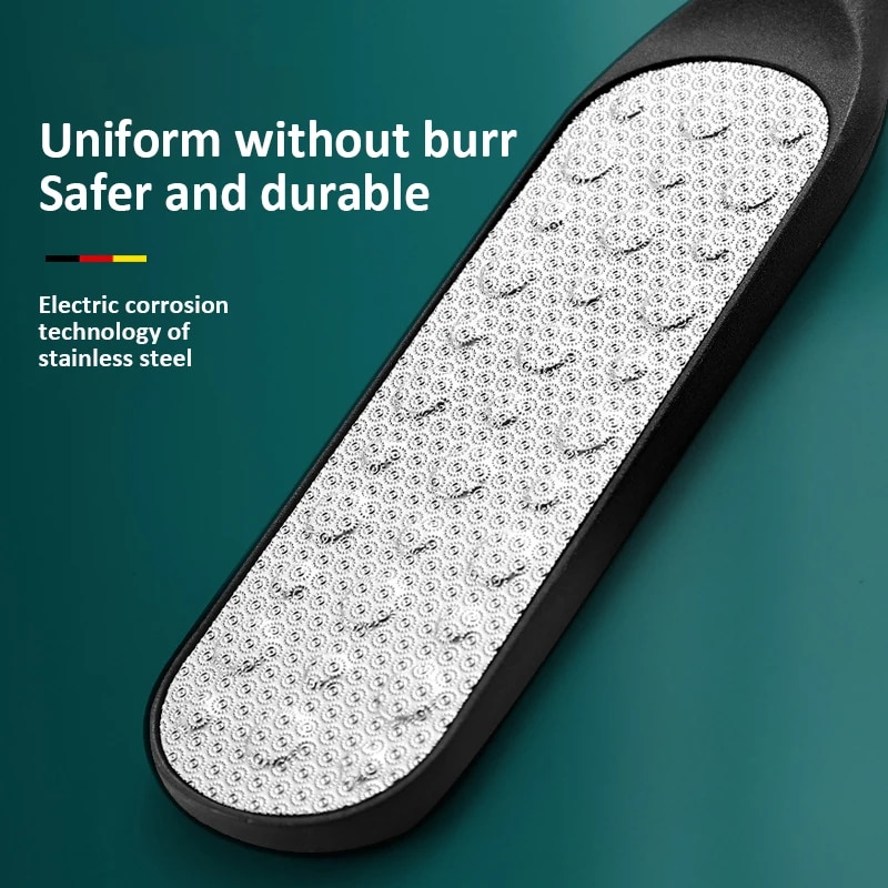 High-Quality Foot File Double Sided Callus Remover For Dead Skin Professional Pedicure Tools Callous Scraper Sander Heel Filer. 