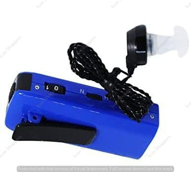 Siemens  F-22 Nano Pocket Type High Quality Hearing Aid Digital Audio Sound amplifier Hearing Machine with 8 Step adjustable volume (Blue). 