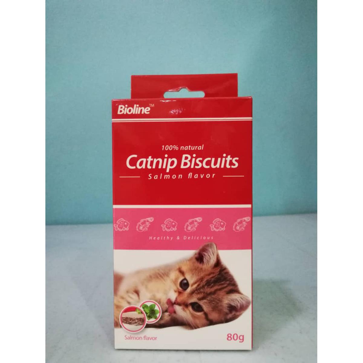 Bioline shop catnip biscuits