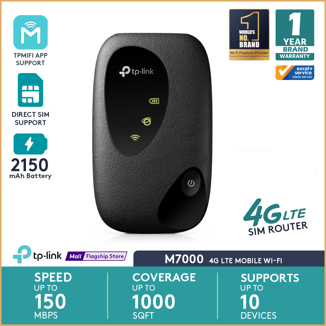 TP-Link M7000 4g lte mifi mobile wi-fi pocket router