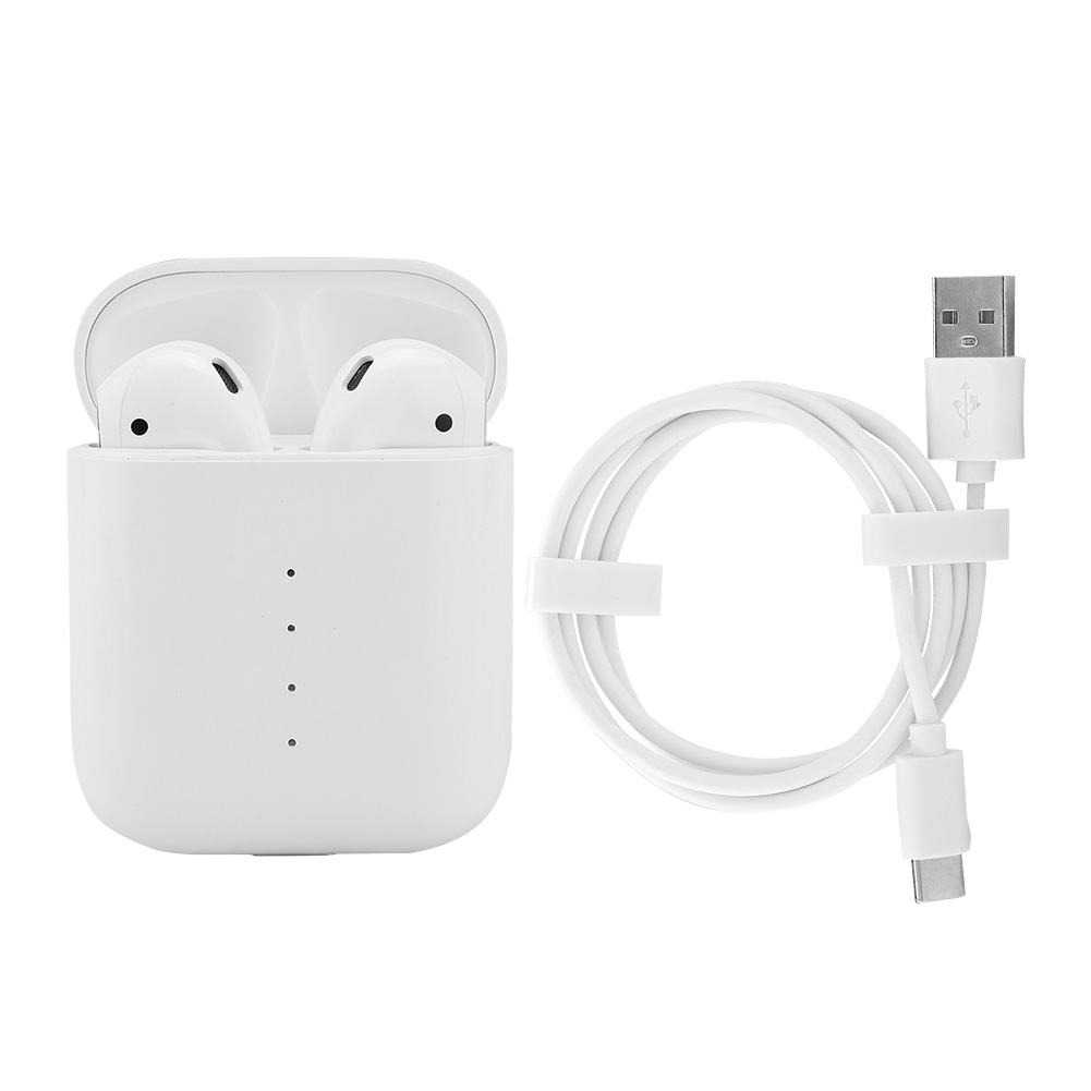 I100 TWS Wireless Bluetooth 5.0 Stereo Noise Reduction Waterproof TYPE-C Earphones. 