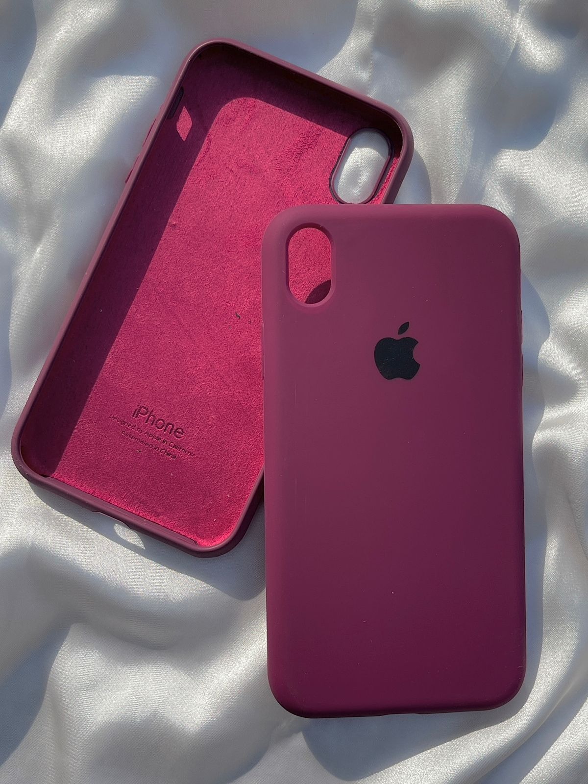 For Iphone XR Silicone Case Soft Premium Box Silicone Case Liqiued