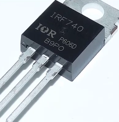 IRF740 MOSFET IRF 740 400V 10A N-Channel Power MOSFET TO-220 Package THT 3 Pin MOSFET Transistor Electrical Circuitry & Parts. 