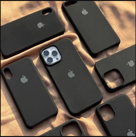 For Apple iphone 12/ iphone 12 Pro / iphone 12 Mini / iphone 12 Pro Max Liquid Silicone Case Luxury Shockproof Soft Touch Premium Case Back Cover Silicone Black Color