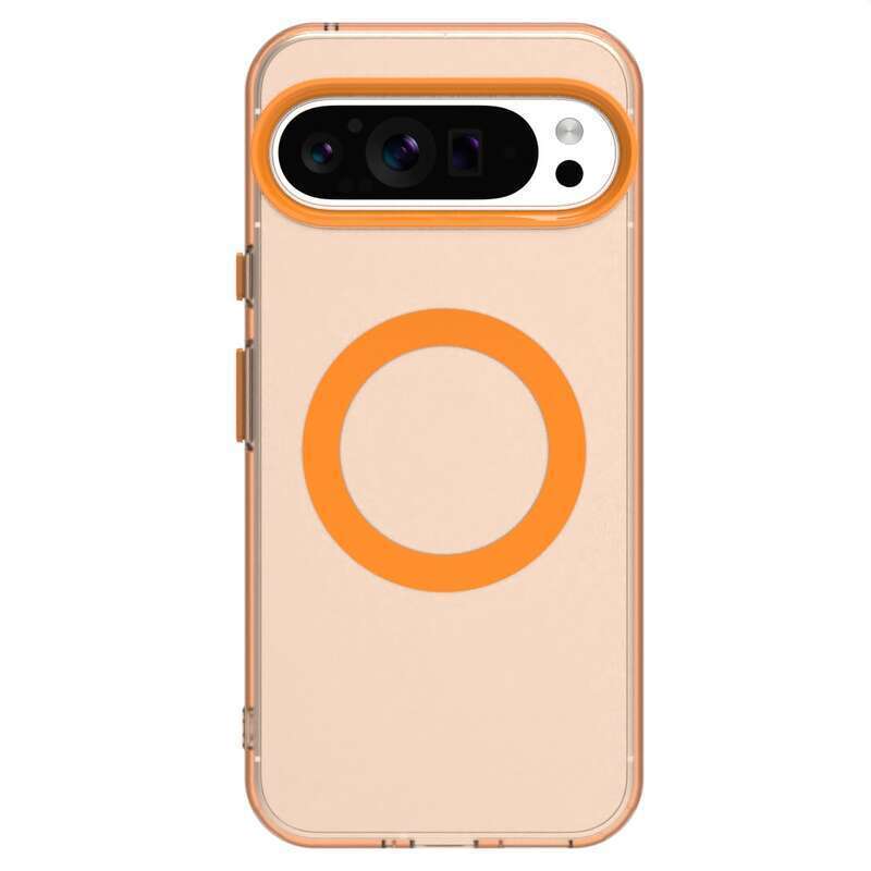 Suitable for Google Pixel 9 Pro XL phone three in one candy magnetic matte translucent skin feel new case. 