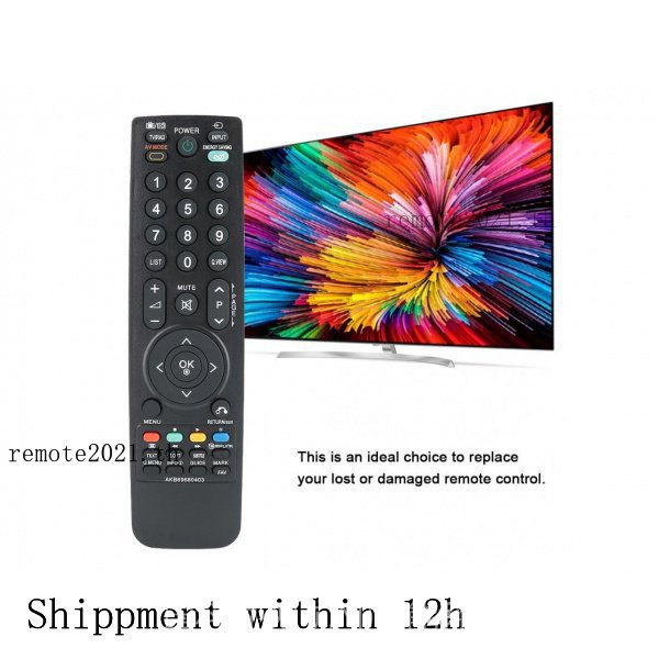 Universal Remote Control Controller Replacement for LG AKB69680403 3D Smart TV 22lk310 26lk310 32lk310 22lk311 26lk311