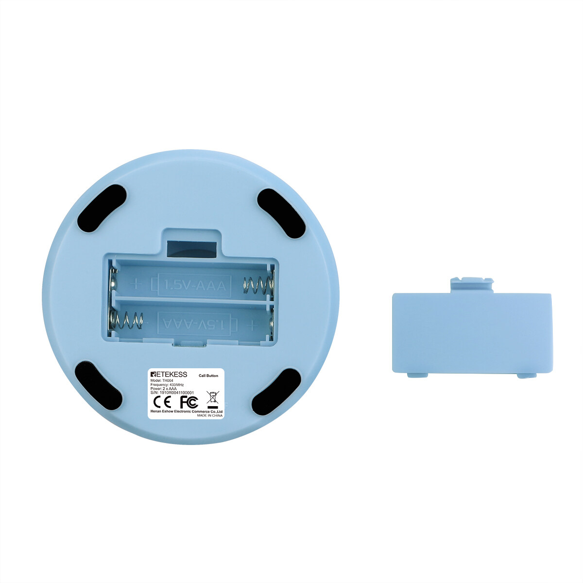 Retekess TH004 Wireless Pager Button Emergency Call Bell for Elderly Nursing, cannot be used alone. 