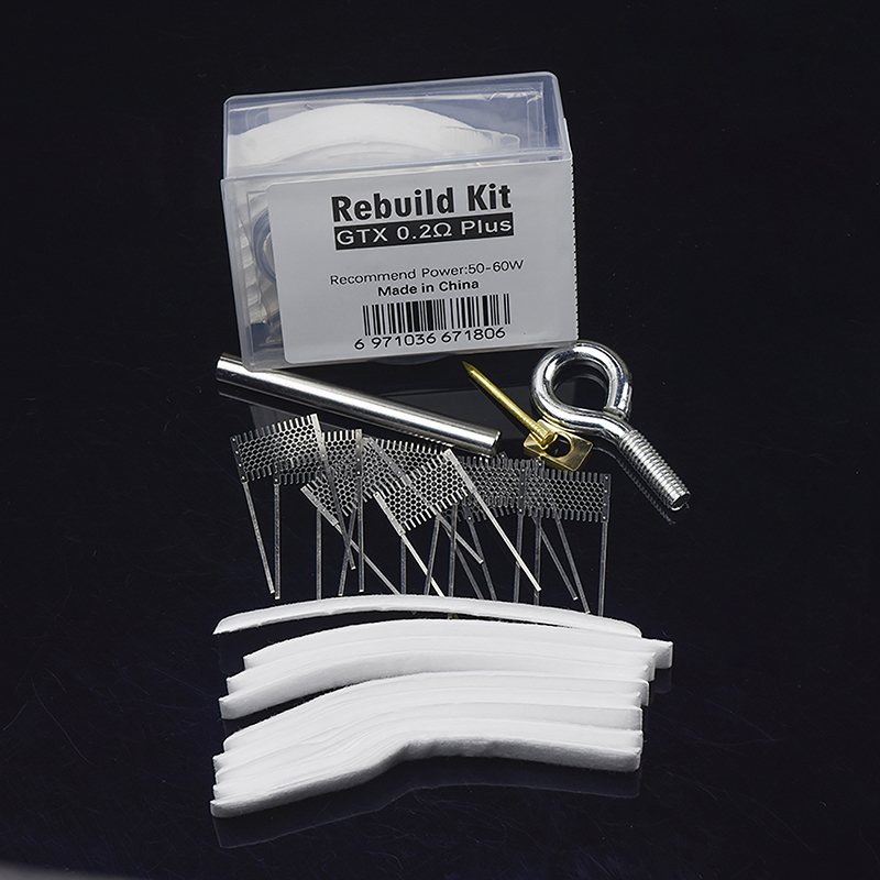 DIY Rebuild Kit GTX 0.2ohm Plus Mesh Coil Resistance Wire Replacement Accessories Tools Tetuo. 