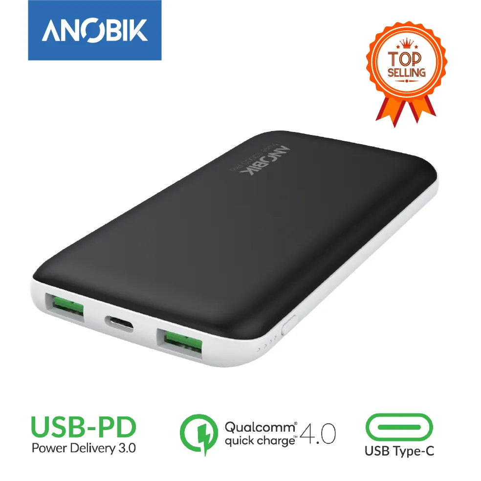 ANOBIK Pulse 10000 Pro II 22.5W QC4.0 & PD Mini Power Bank