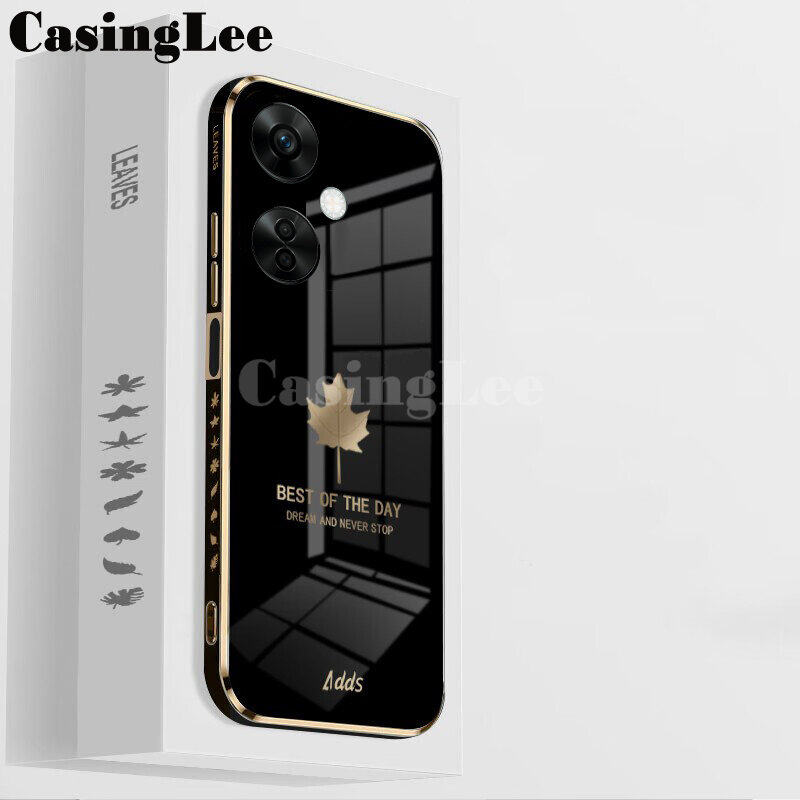 For OnePlus Nord N30 Case Shining Maple Leaf Design Casing Cover for OnePlus Nord N30 Back Cover Soft Cases. 