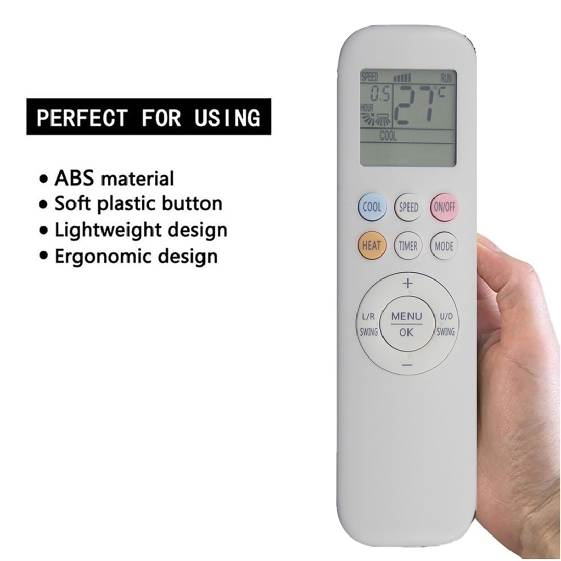 YKR-T/011E Remote Control-1 x Remote Control-White. 
