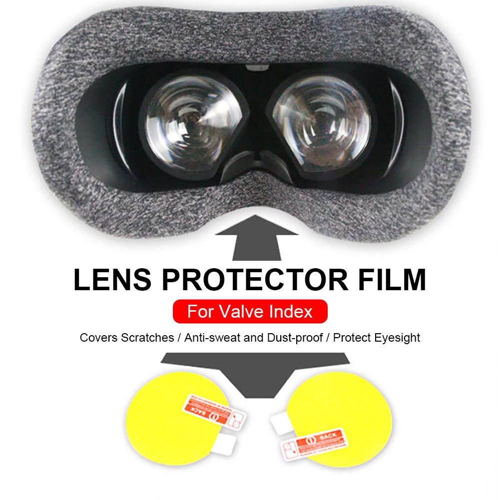VR Lens Protector HD Clear Film Lens Protector for Valve Index Virtual Reality Screen protector accessories. 