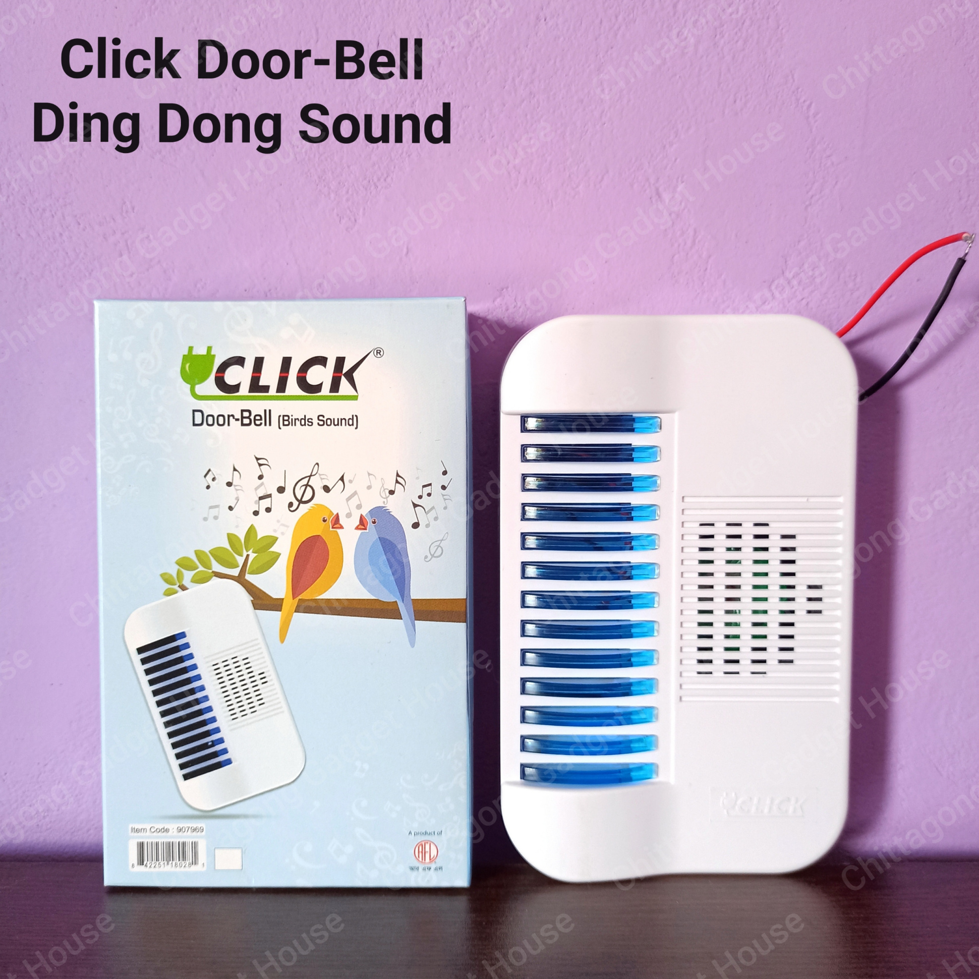 RFL Click AC/DC Electronic Door-Bell (Ding Dong Sound). 